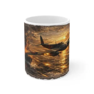 RAF Legends - Mosquito Coastal Strike Scene - Mug