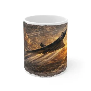 RAF Legends - Vulcan Sunset Flyover Scene - Mug