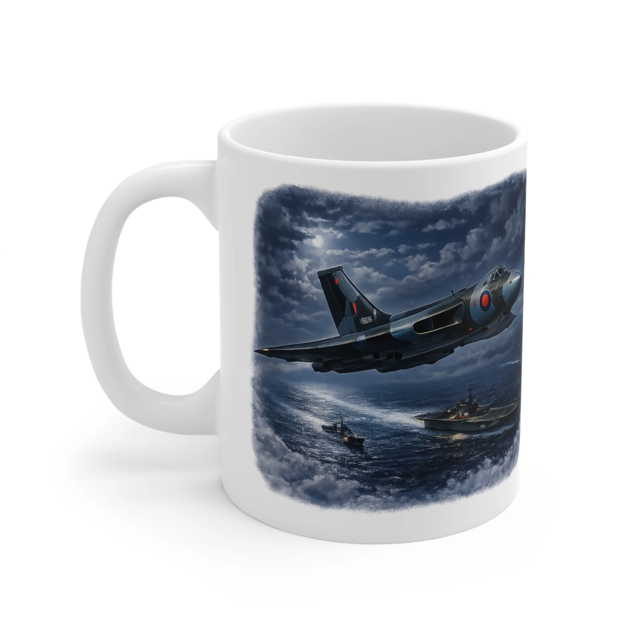 RAF Legends - Vulcan - Night Watch Patrol - Mug - Image 2