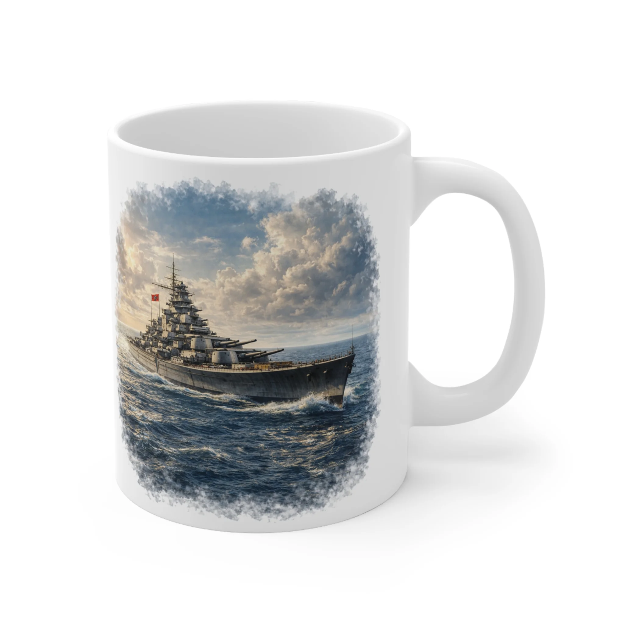 Naval Warfare - Bismarck - Daytime Patrol - Mug