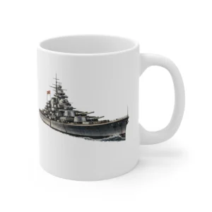 Naval Warfare - Bismarck - Clean Cutout - Mug
