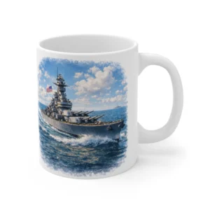 Naval Warfare - USS Iowa - Daytime Patrol - Mug