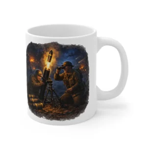 Ground Warfare - Mortar Team - Night Barrage - Mug