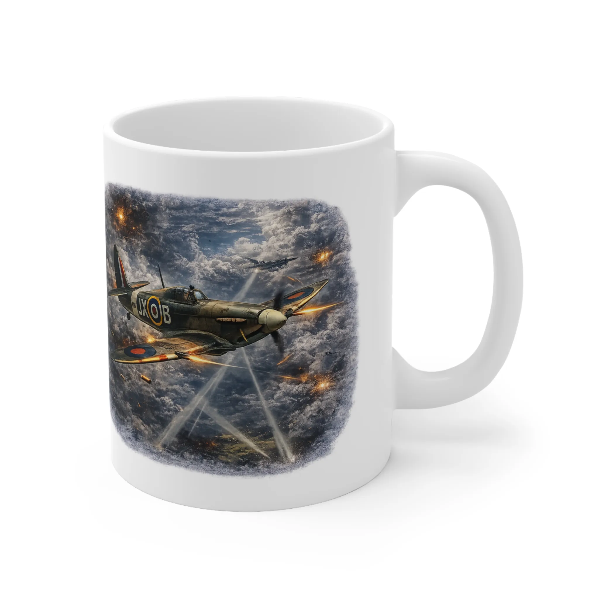RAF Legends - Hurricane Night Watch Searchlight Scene - Mug