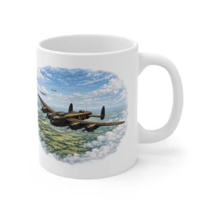 RAF Legends - Lancaster Daytime Patrol Scene - Mug