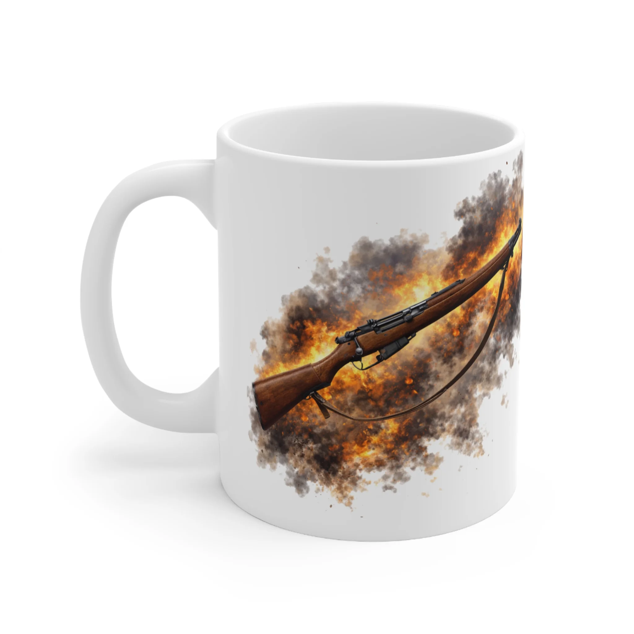 Ammunition & Weapons - Lee Enfield - Explosion Scene - Mug - Image 2