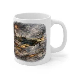 RAF Legends - Spitfire Lightning Dogfight - Mug