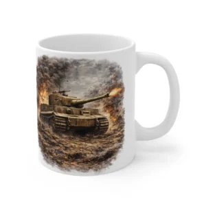 Ground Warfare - Tiger I Breakthrough Battle Scene - Mug