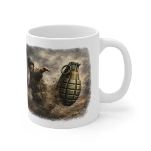 Ground Warfare - Mk2 Pineapple Grenade - Explosion Scene - Mug