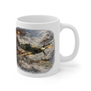 RAF Legends - Hurricane Dogfight Inferno Scene - Mug