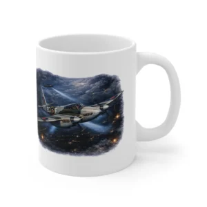 RAF Legends - Mosquito Night Fighter Patrol Scene - Mug