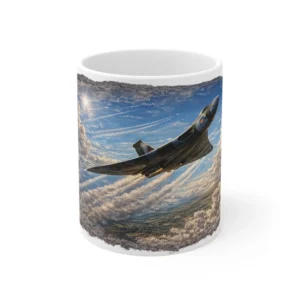RAF Legends - Vulcan Daytime Flyover Scene - Mug